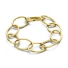 Isabel Bernard Aidee Annette 14 karaat gouden schakelarmband Cheap