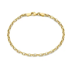 Isabel Bernard Aidee Camille 14 karaat gouden schakelarmband New