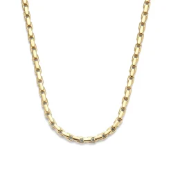 Isabel Bernard Aidee Gigi 14 karaat gouden collier met schakels Clearance