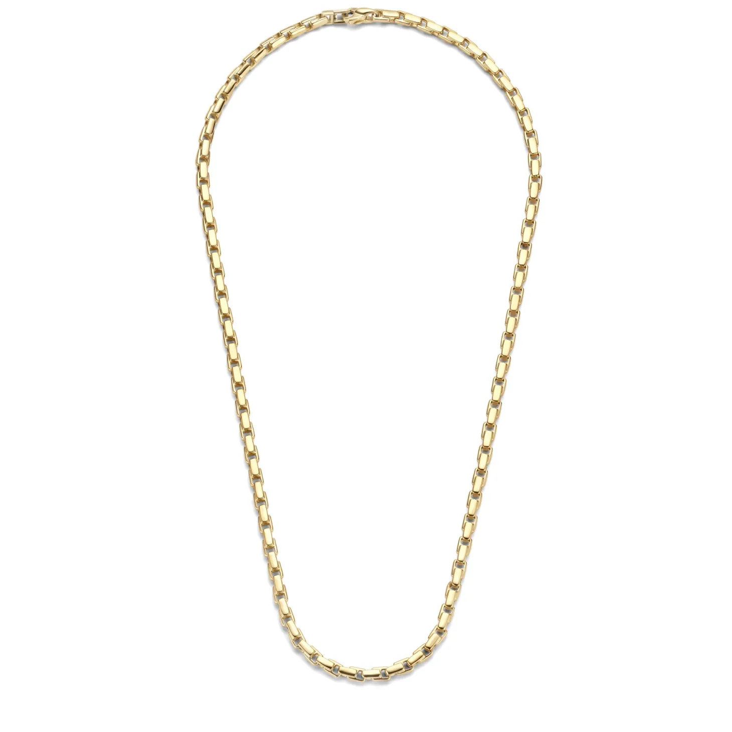 Isabel Bernard Aidee Gigi 14 karaat gouden collier met schakels Clearance