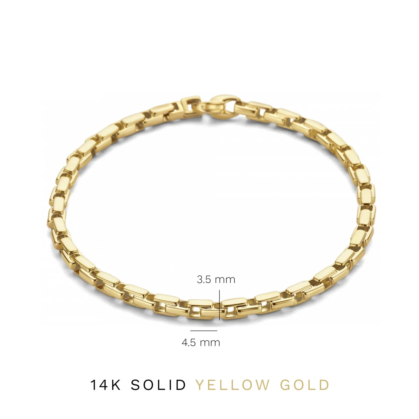 Isabel Bernard Aidee Gigi 14 karaat gouden armband Clearance