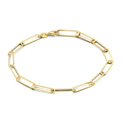 Isabel Bernard Aidee Odile 14 karaat gouden schakelarmband Outlet