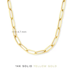 Isabel Bernard Aidee Odile 14 karaat gouden schakelketting Flash Sale