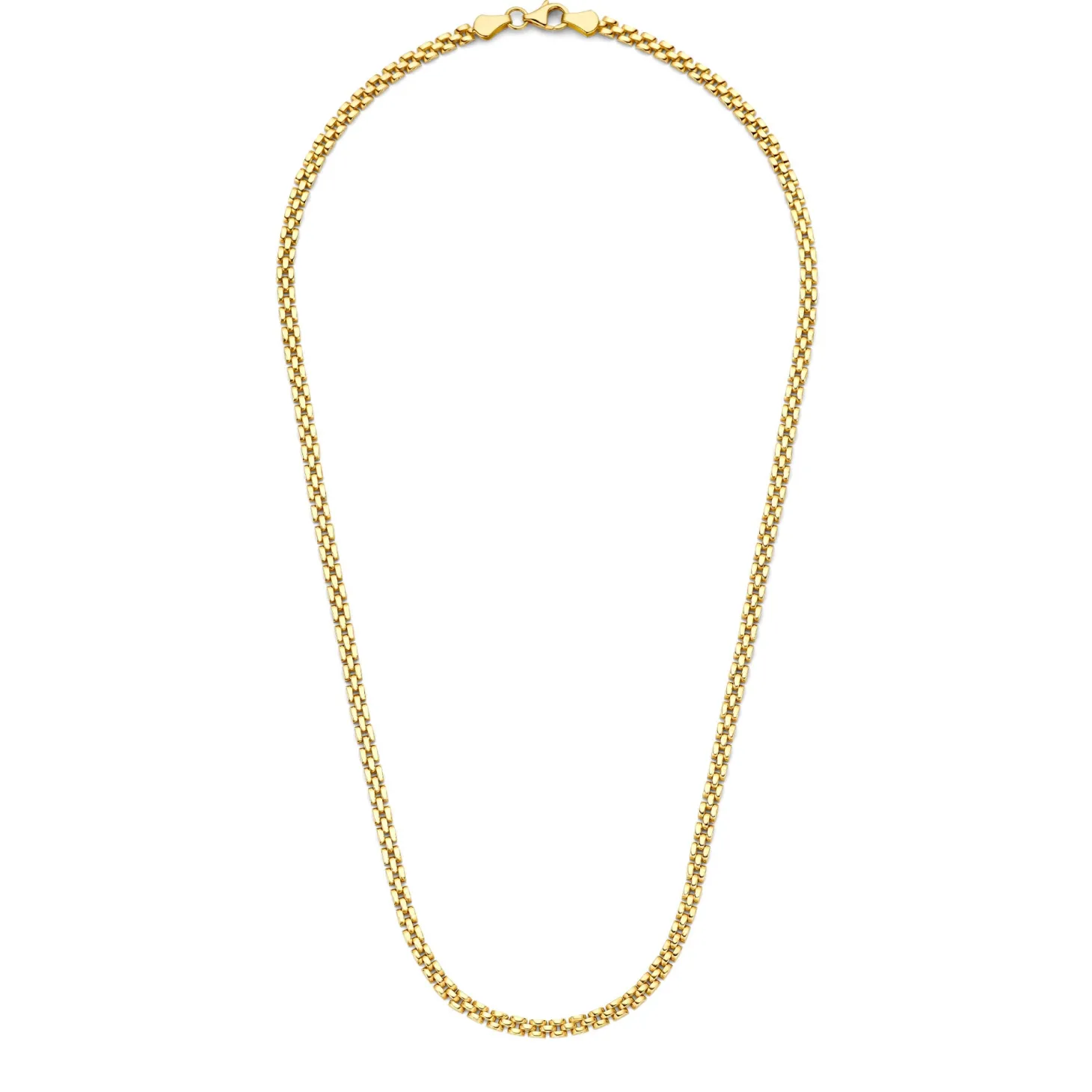 Isabel Bernard Aidee Rosine 14 karaat gouden schakelketting Online