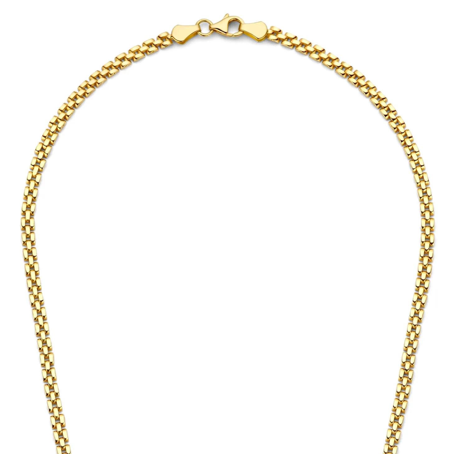 Isabel Bernard Aidee Rosine 14 karaat gouden schakelketting Online