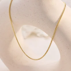 Isabel Bernard Aidee Sharla 14 karaat gouden schakelketting Best Sale
