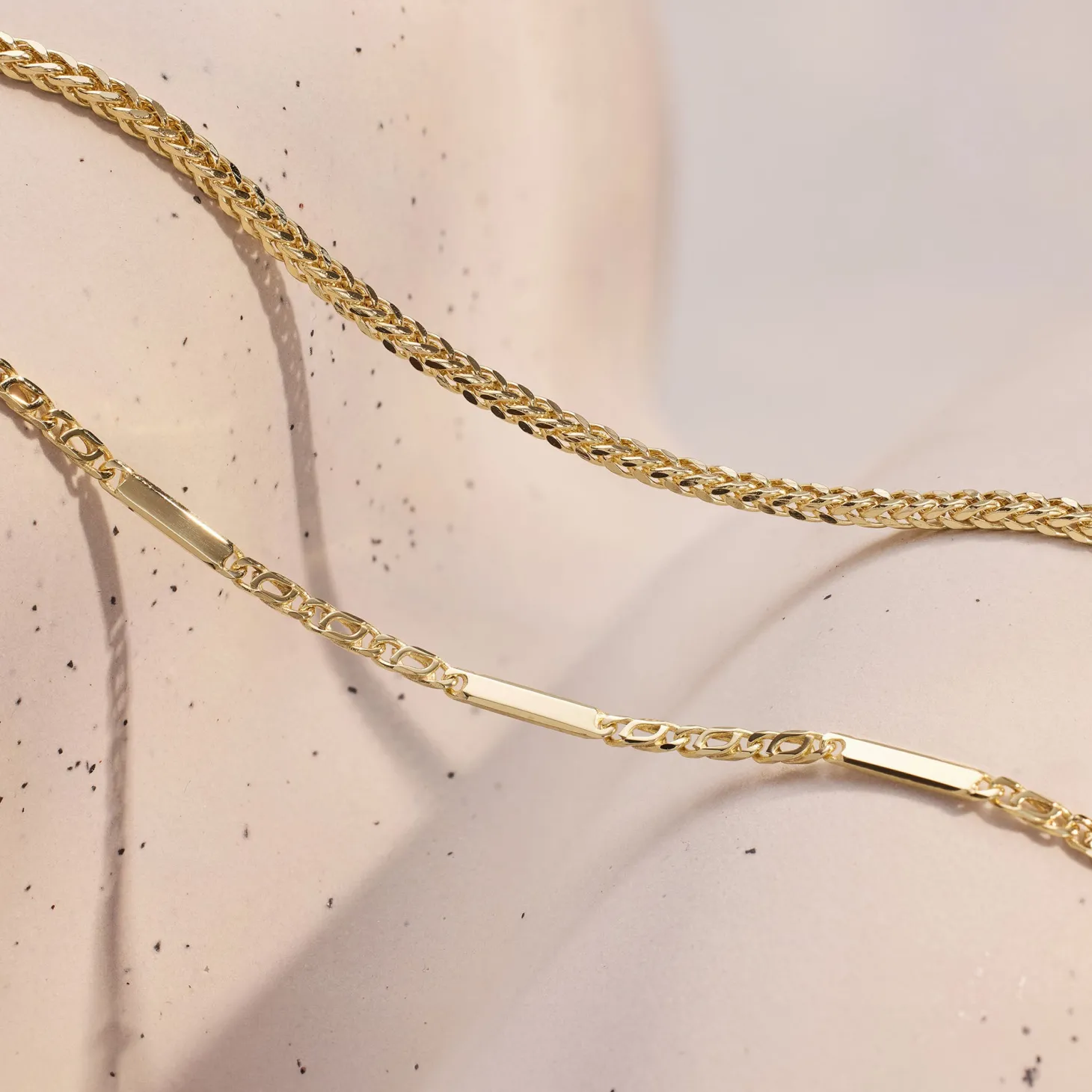 Isabel Bernard Aidee Sharla 14 karaat gouden schakelketting Best Sale