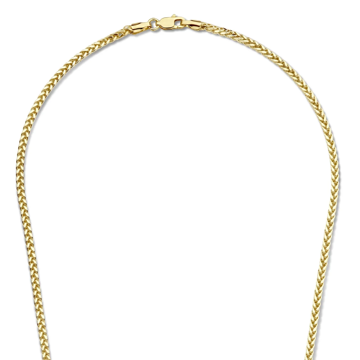 Isabel Bernard Aidee Sharla 14 karaat gouden schakelketting Best Sale