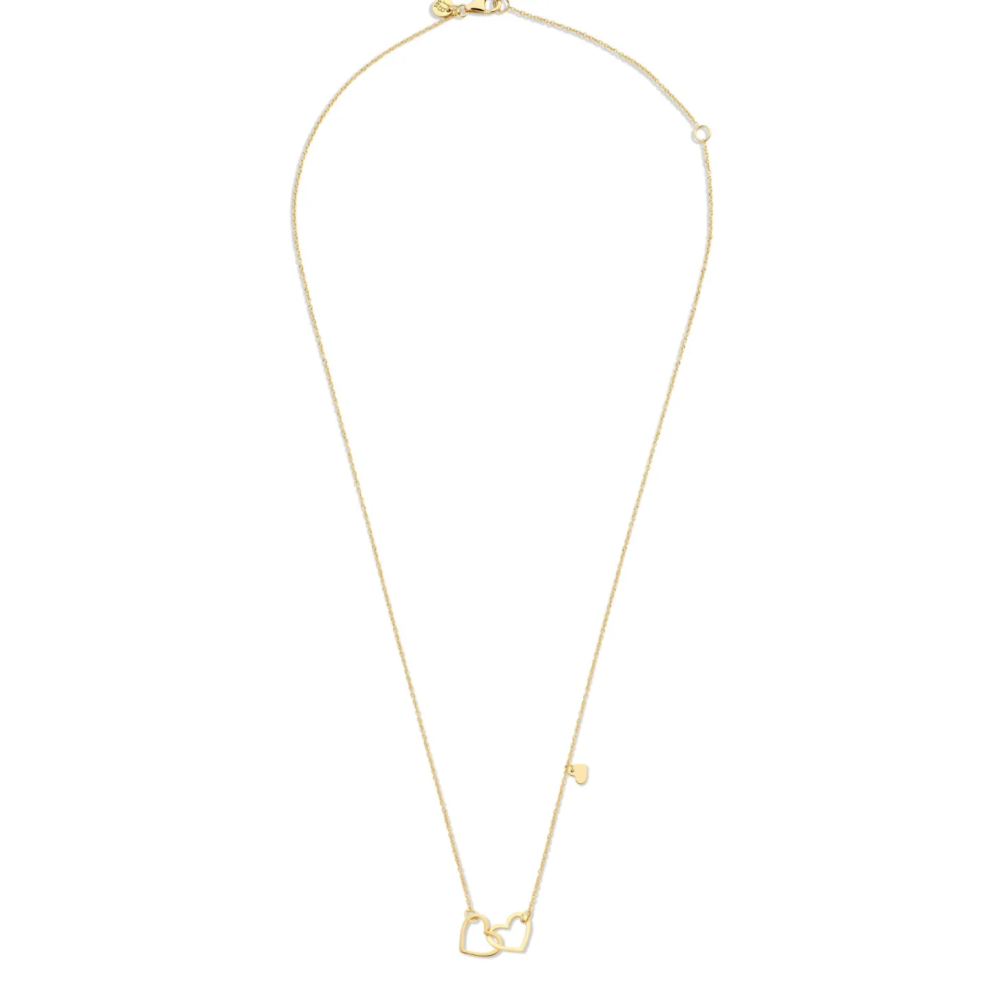 Isabel Bernard Belleville Amore 14 karaat gouden collier met hartje Hot