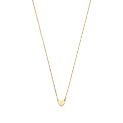 Isabel Bernard Belleville Amore 14 karaat gouden collier met hartje Hot