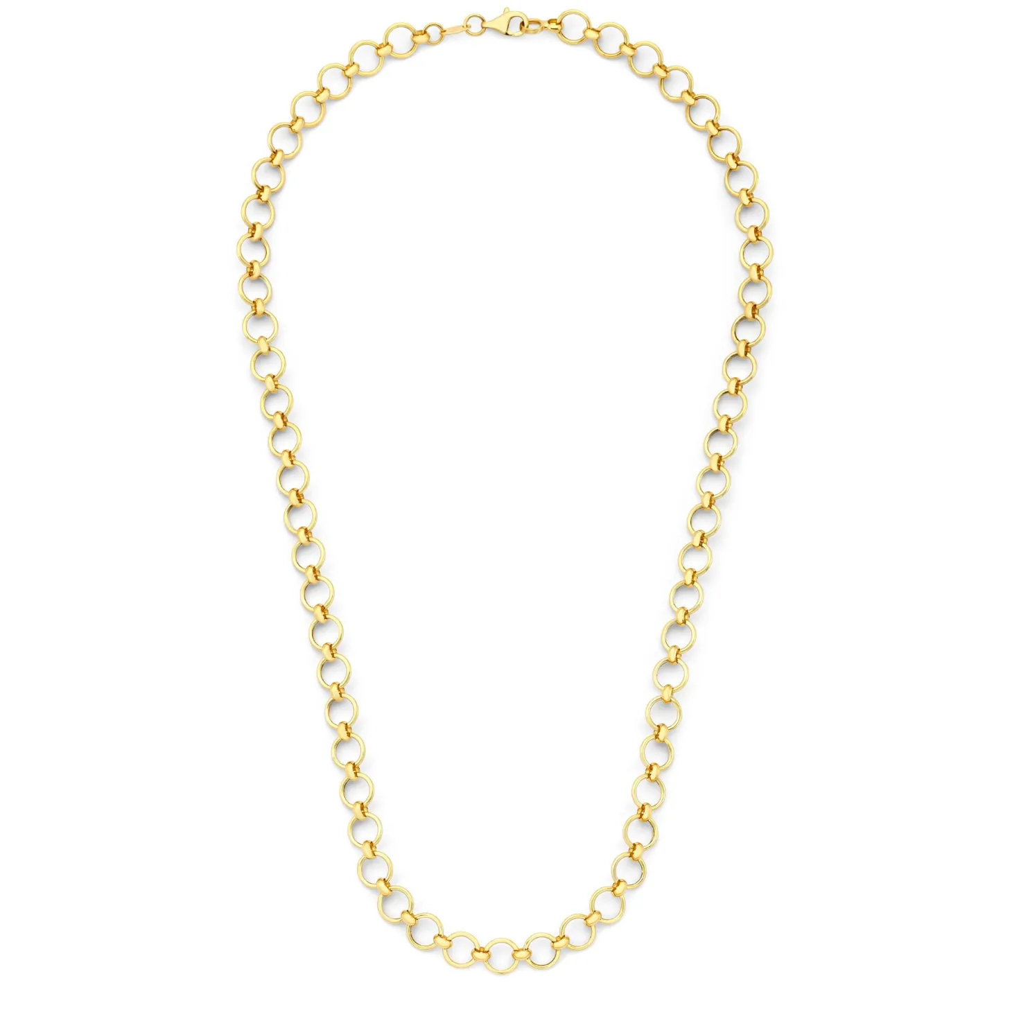Isabel Bernard Belleville Axelle 14 karaat gouden schakelketting Best