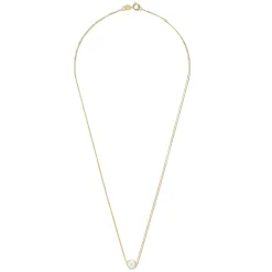 Isabel Bernard Belleville Luna 14 karaat gouden collier met zoetwaterparel Online