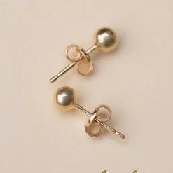 Isabel Bernard Cadeau d'Isabel 14 karaat gouden oorbellen set met veertje Shop