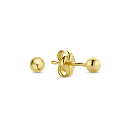 Isabel Bernard Cadeau d'Isabel 14 karaat gouden oorbellen set met veertje Shop