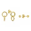 Isabel Bernard Cadeau d'Isabel 14 karaat gouden oorbellen set Best Sale