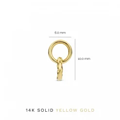 Isabel Bernard Cadeau d'Isabel 14 karaat gouden oorbellen set Best Sale