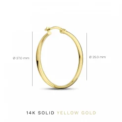 Isabel Bernard Cadeau d'Isabel 14 karaat gouden oorbellen set Best Sale