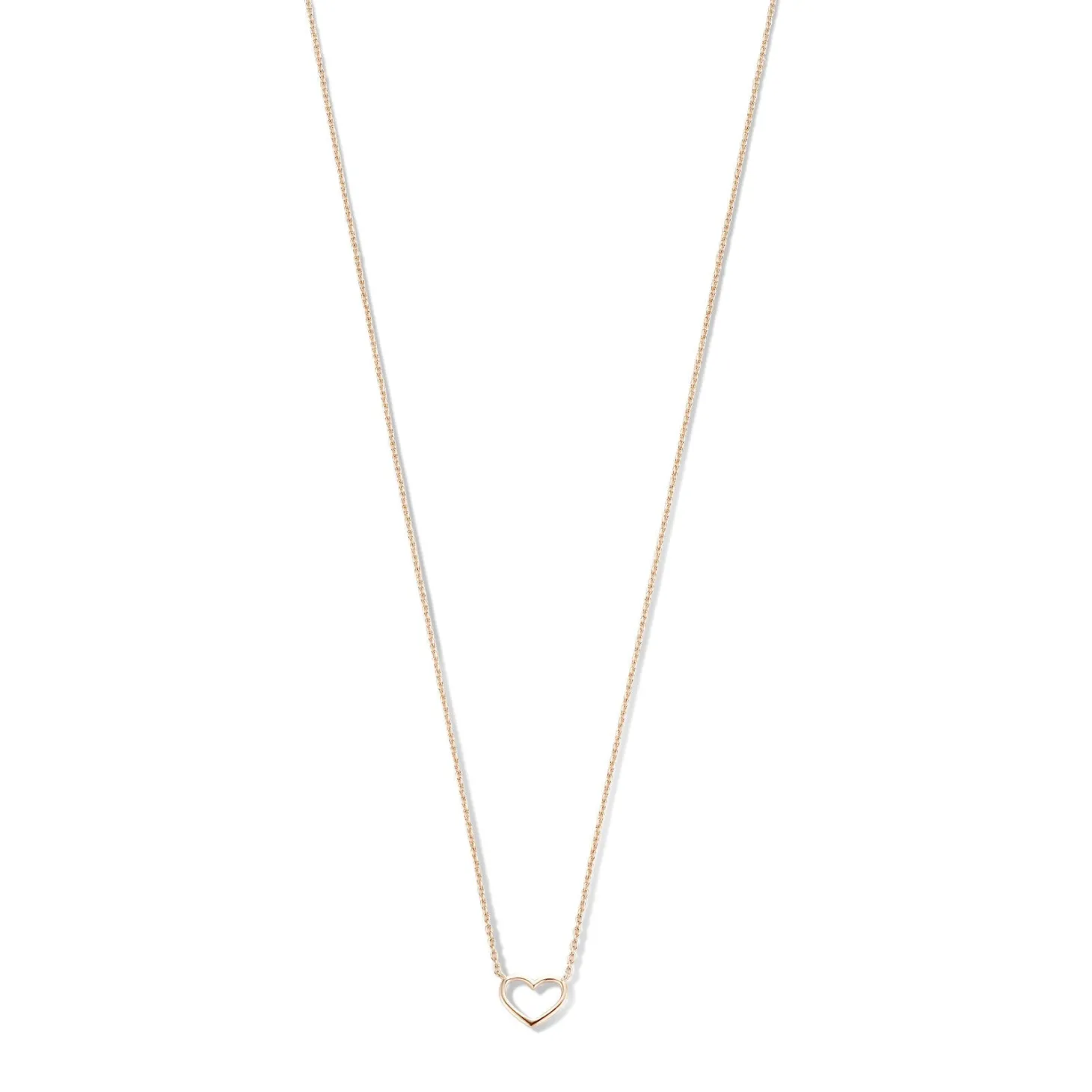 Isabel Bernard Cadeau d'Isabel 14 karaat rosé gouden collier en armband giftset met hartje Hot