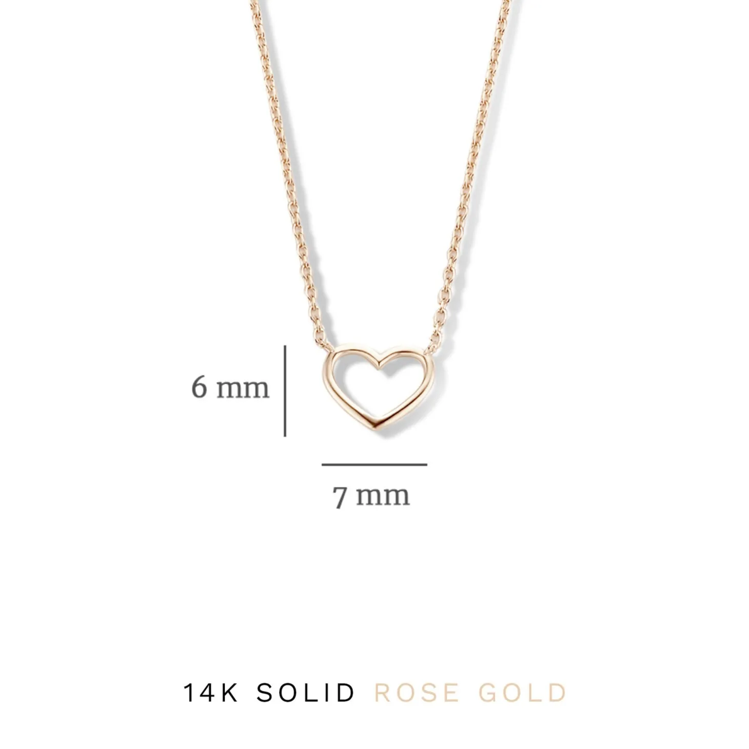 Isabel Bernard Cadeau d'Isabel 14 karaat rosé gouden collier en armband giftset met hartje Hot