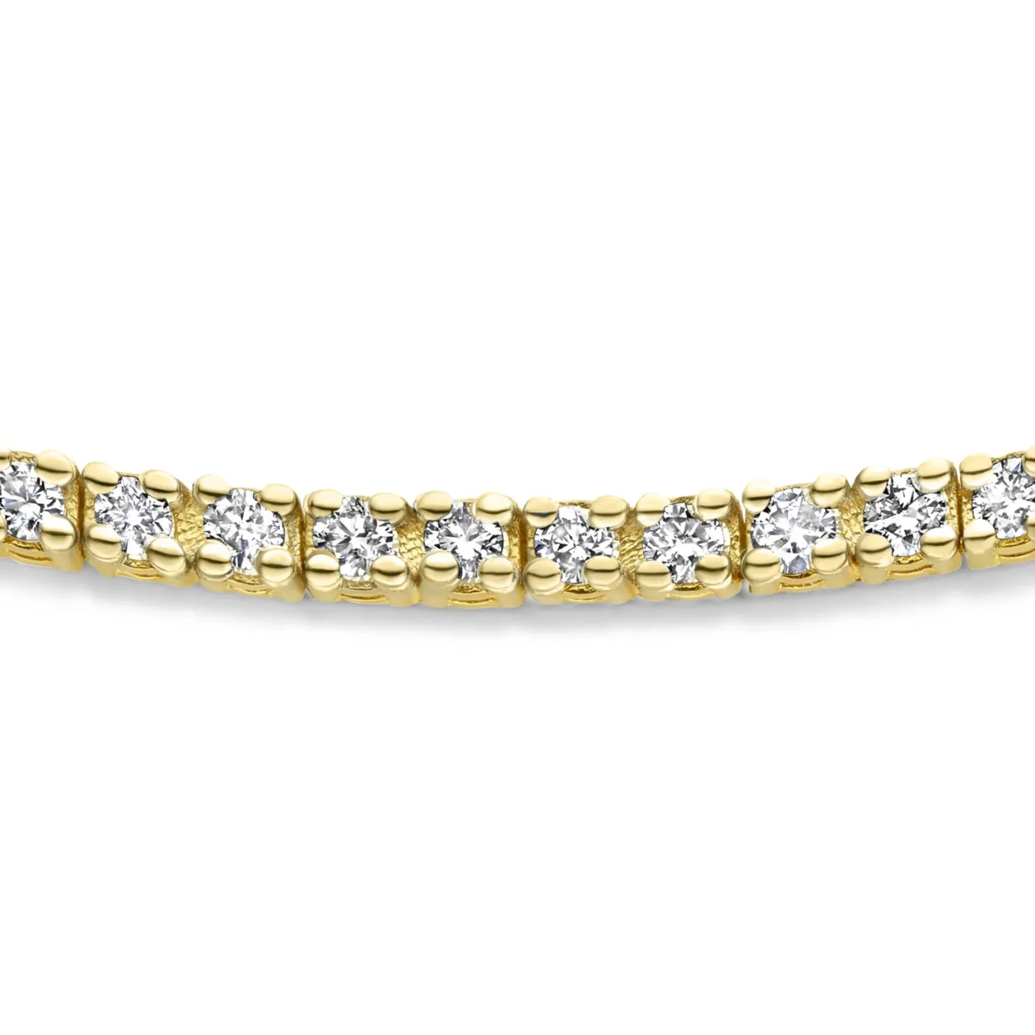 Isabel Bernard De la Paix Madeline 14 karaat gouden tennis armband met diamant 1.08 karaat Cheap
