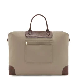 Isabel Bernard Du Louvre Clarice taupe weekendtas middel Cheap