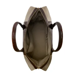 Isabel Bernard Du Louvre Clarice taupe weekendtas middel Cheap