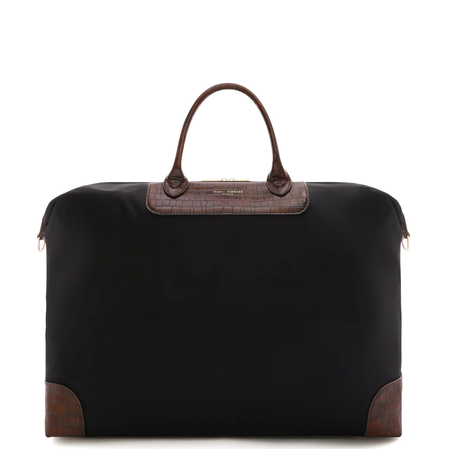 Isabel Bernard Du Louvre Clarice zwarte weekendtas middel Outlet