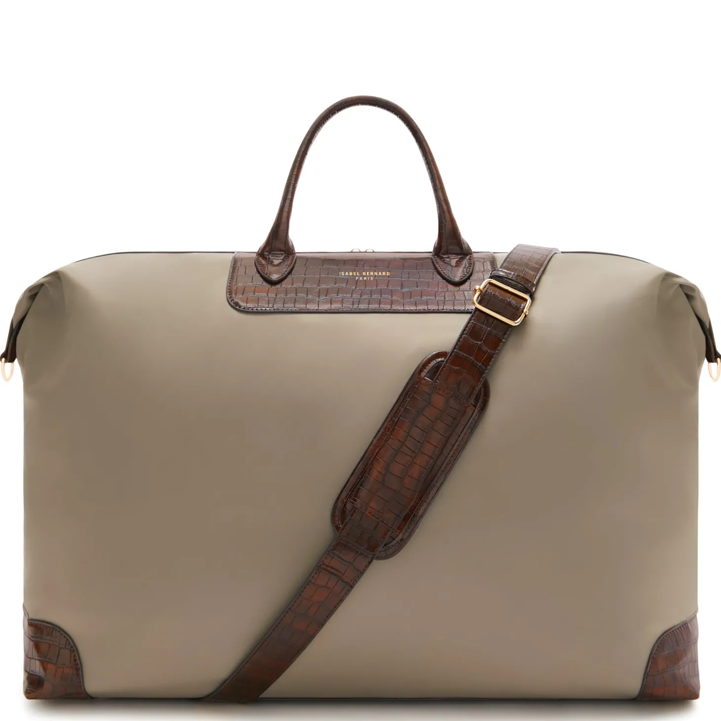 Isabel Bernard Du Louvre Colette taupe weekendtas groot Hot
