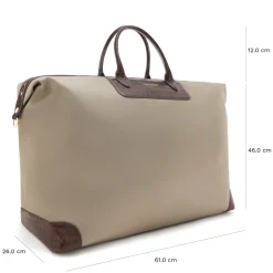 Isabel Bernard Du Louvre Colette taupe weekendtas groot Hot