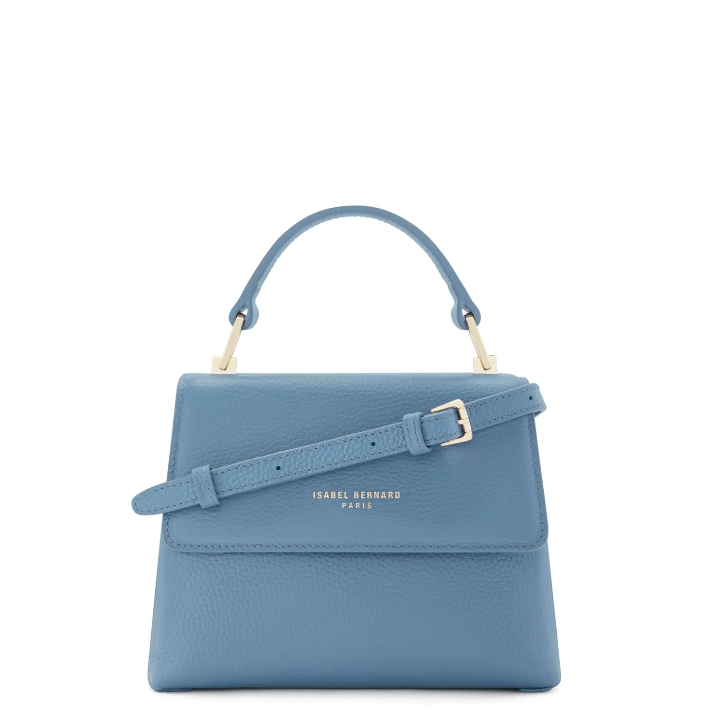 Isabel Bernard Femme Forte Heline blauwe leren handtas van kalfsleer Fashion