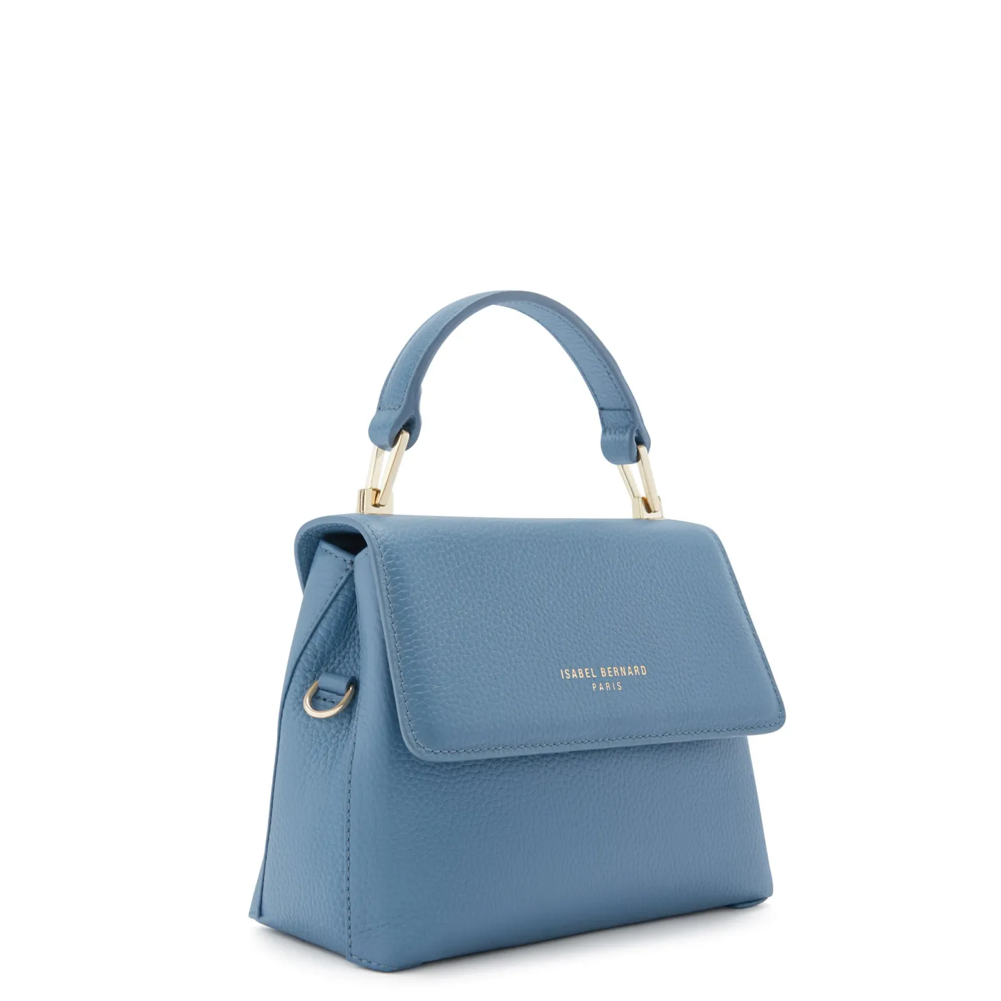 Isabel Bernard Femme Forte Heline blauwe leren handtas van kalfsleer Fashion