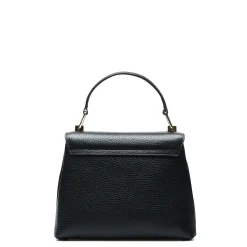 Isabel Bernard Femme Forte Heline zwarte leren handtas van kalfsleer New