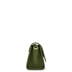 Isabel Bernard Femme Forte Kim groene leren crossbody tas van kalfsleer Flash Sale