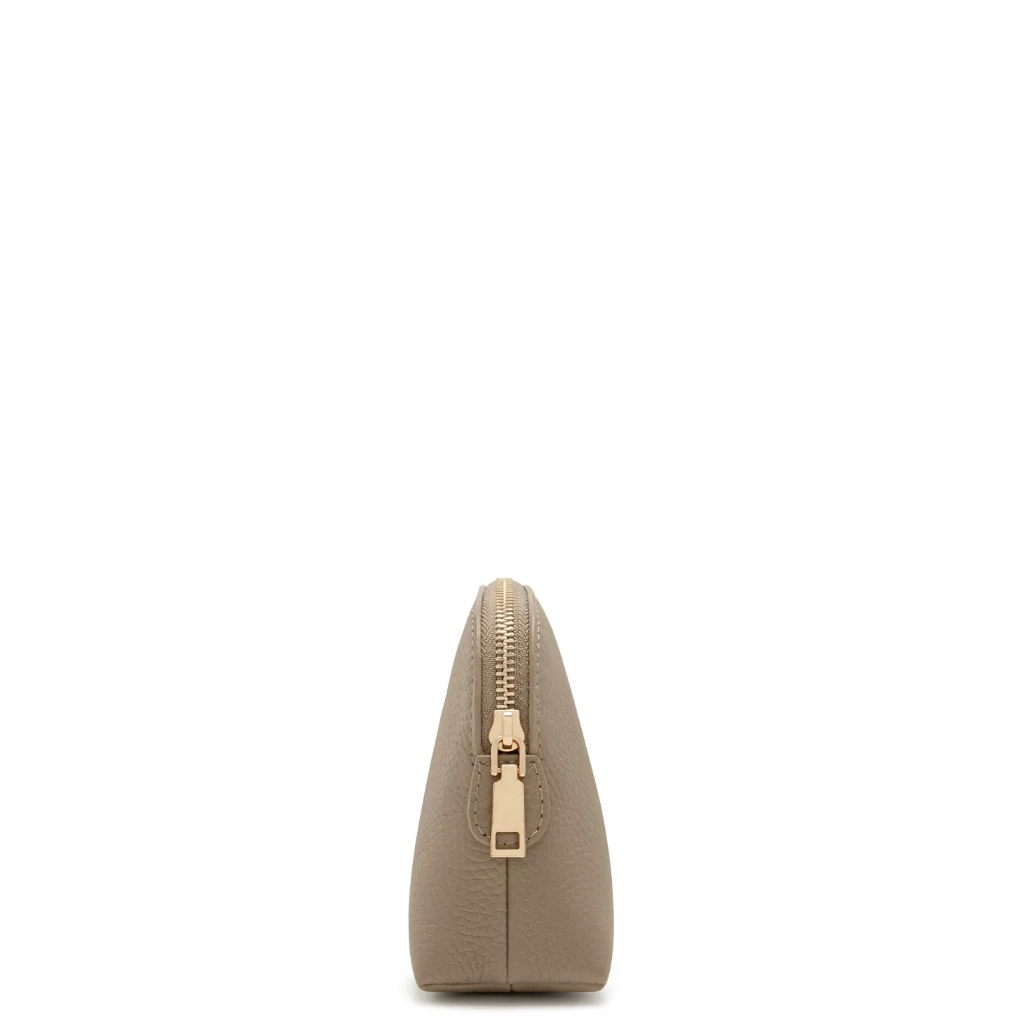 Isabel Bernard Honoré Babette taupe leren toilettas van kalfsleer Flash Sale