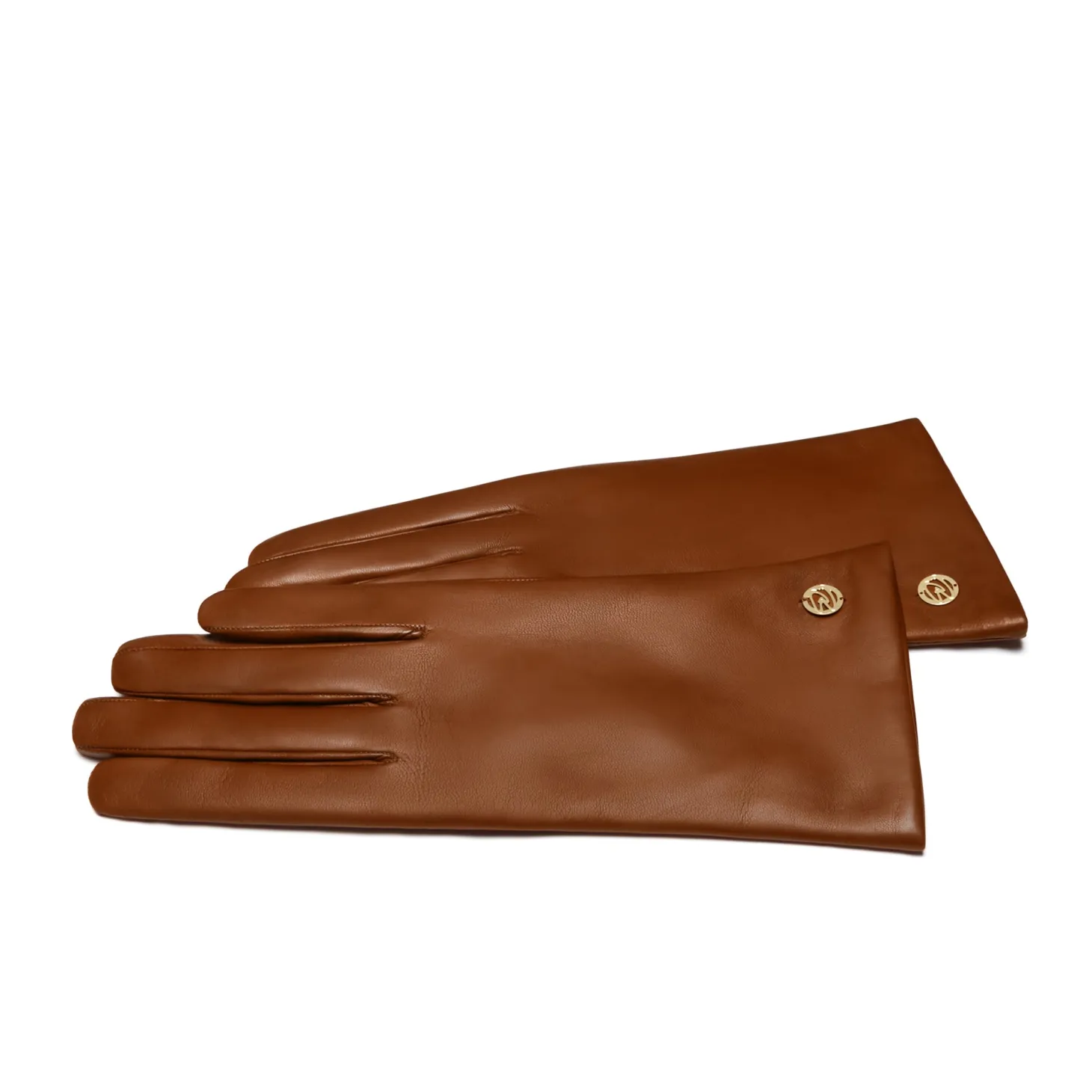 Isabel Bernard Honoré Eleanor cognac leren handschoenen van geitenleer Best Sale