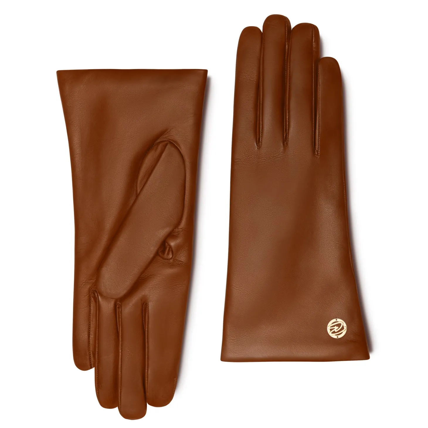 Isabel Bernard Honoré Eleanor cognac leren handschoenen van geitenleer Best Sale
