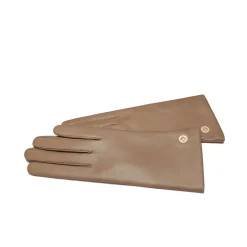 Isabel Bernard Honoré Eleanor taupe leren handschoenen van geitenleer Fashion