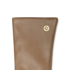 Isabel Bernard Honoré Eleanor taupe leren handschoenen van geitenleer Fashion