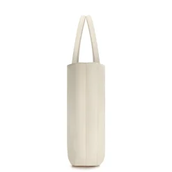 Isabel Bernard Honoré Francine crème leren shopper van kalfsleer New