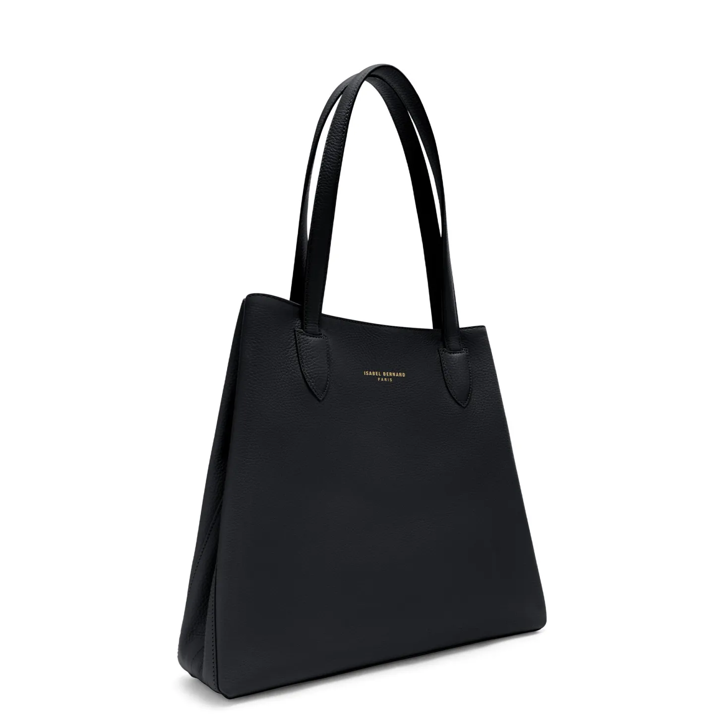 Isabel Bernard Honoré Francine zwarte leren shopper van kalfsleer Sale