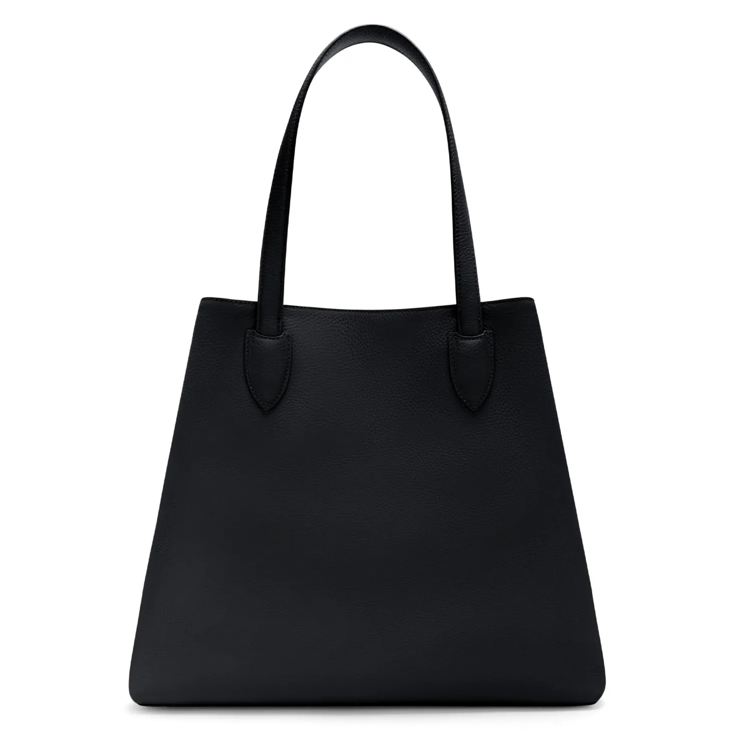 Isabel Bernard Honoré Francine zwarte leren shopper van kalfsleer Sale