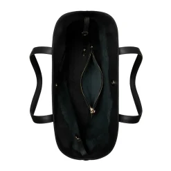Isabel Bernard Honoré Francine zwarte leren shopper van kalfsleer Sale
