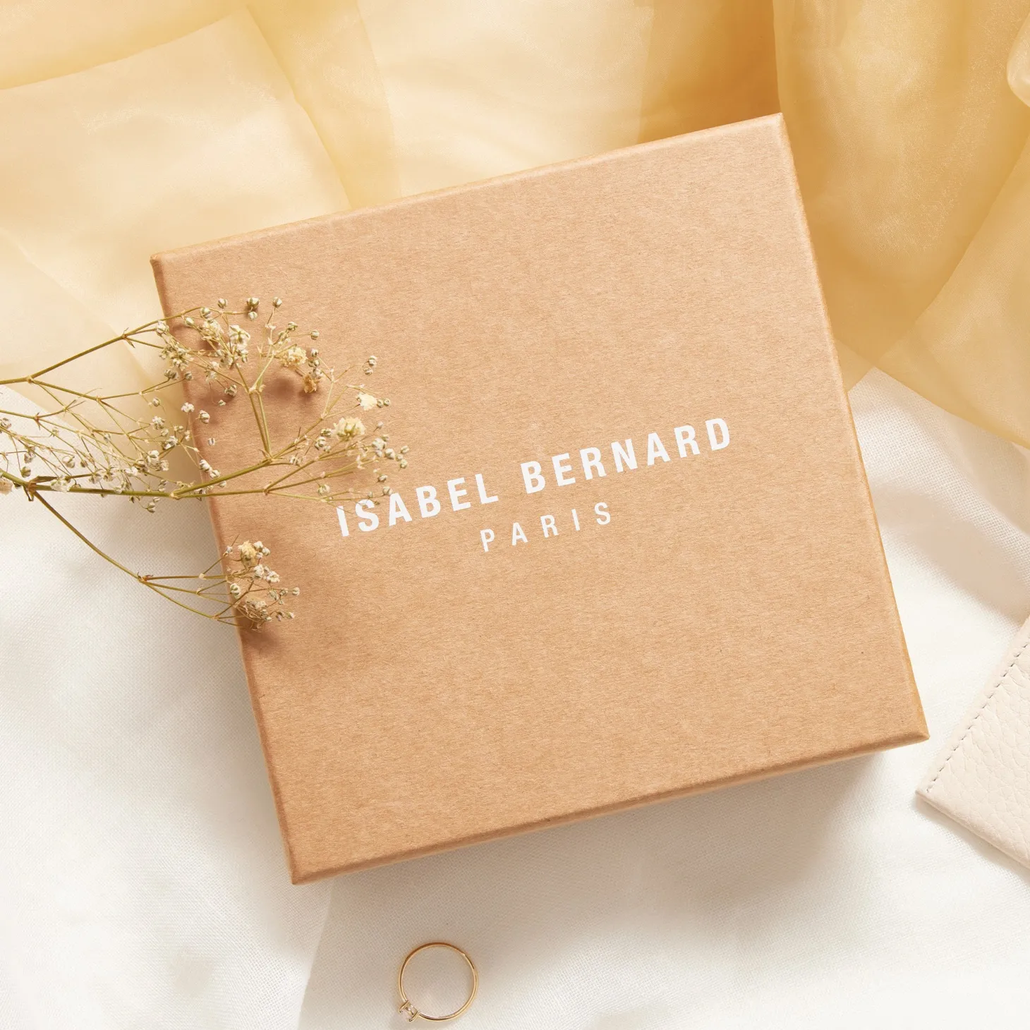 Isabel Bernard Honoré Jules camel leren ritsportemonnee van kalfsleer Best