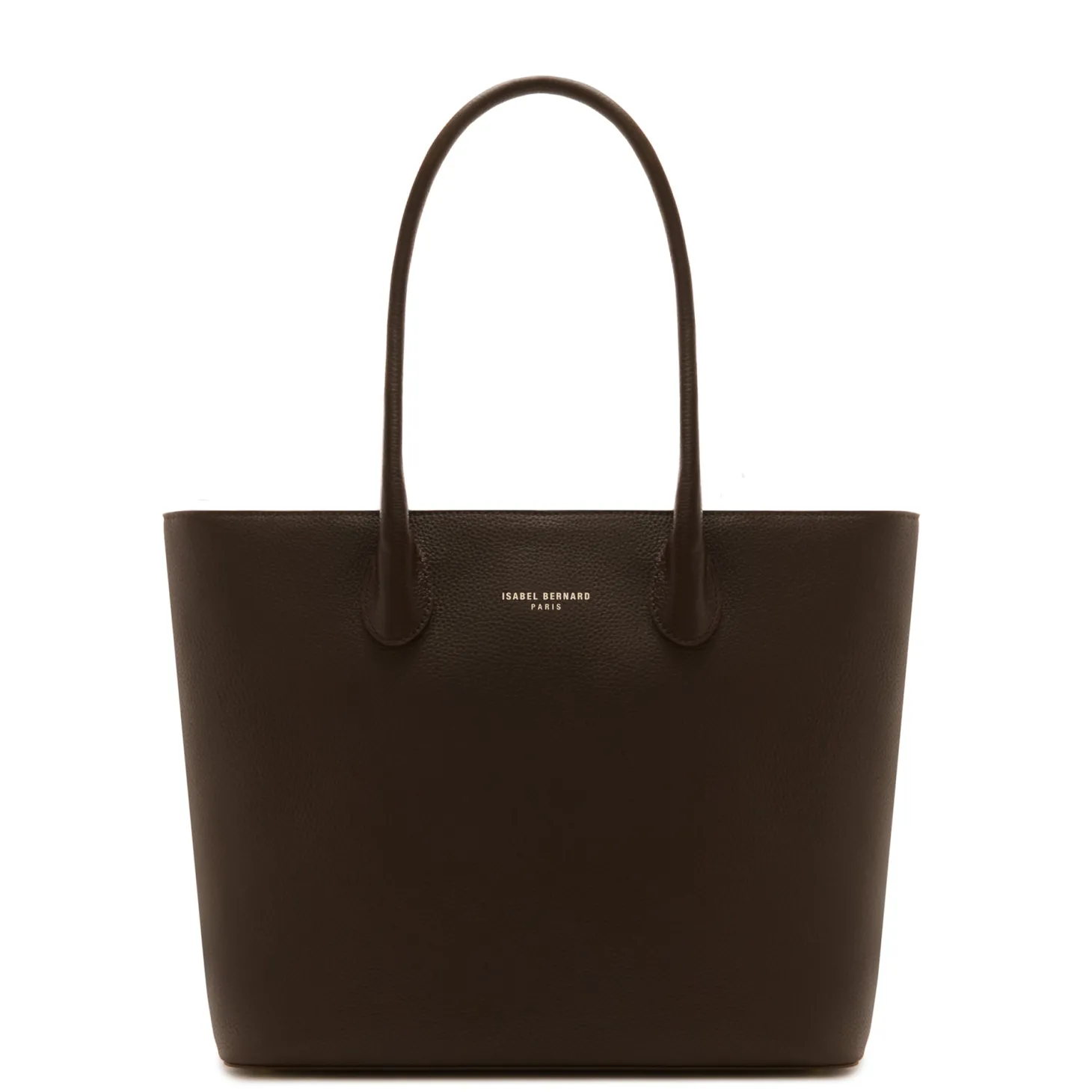 Isabel Bernard Honoré Lysanne bruine leren shopper van kalfsleer New