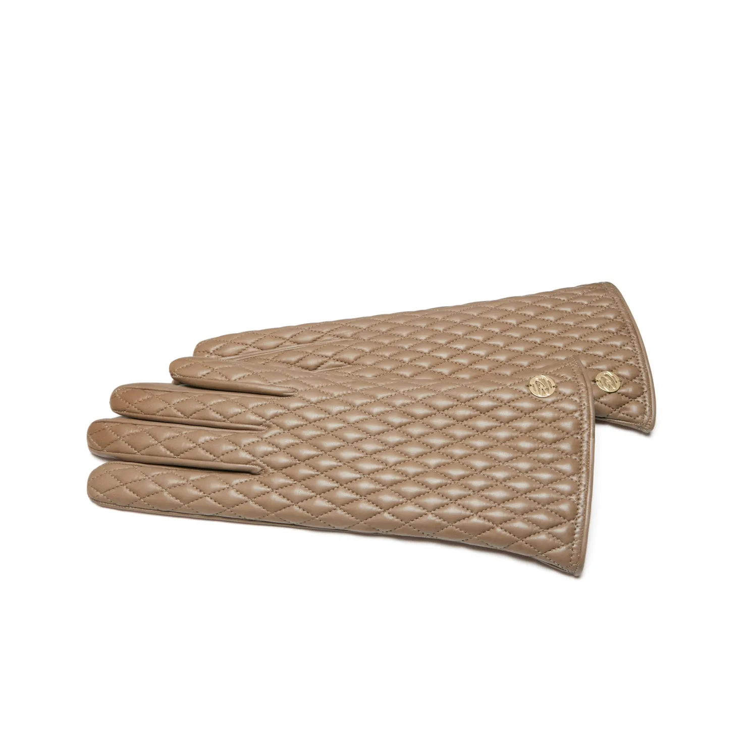Isabel Bernard Honoré Rosette taupe leren handschoenen van geitenleer Cheap