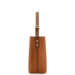 Isabel Bernard Honoré Adriane Midi cognac leren schoudertas van kalfsleer Flash Sale