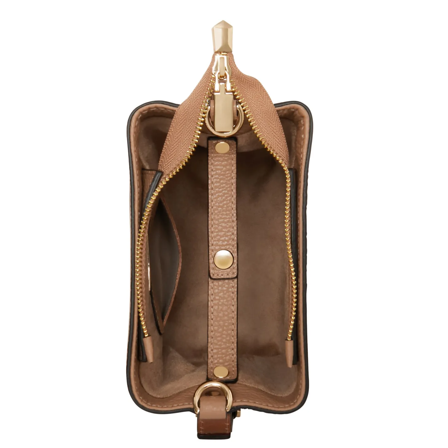 Isabel Bernard Honoré Adriane Mini beige leren handtas van kalfsleer Online