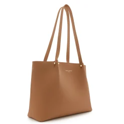 Isabel Bernard Honoré Nata camel leren shopper van kalfsleer Cheap