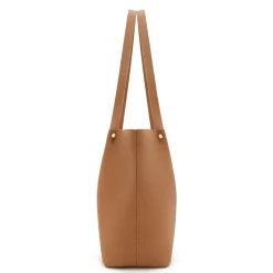 Isabel Bernard Honoré Nata camel leren shopper van kalfsleer Cheap