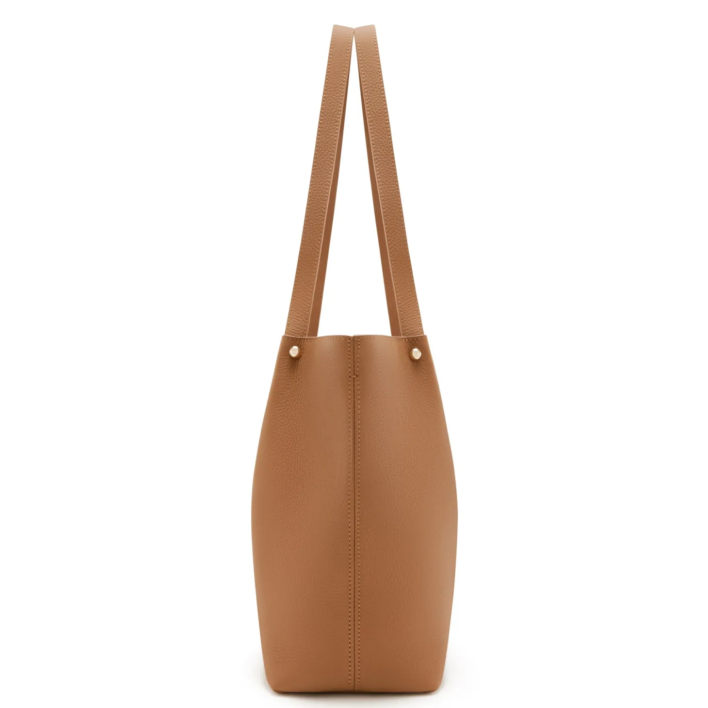 Isabel Bernard Honoré Nata camel leren shopper van kalfsleer Cheap